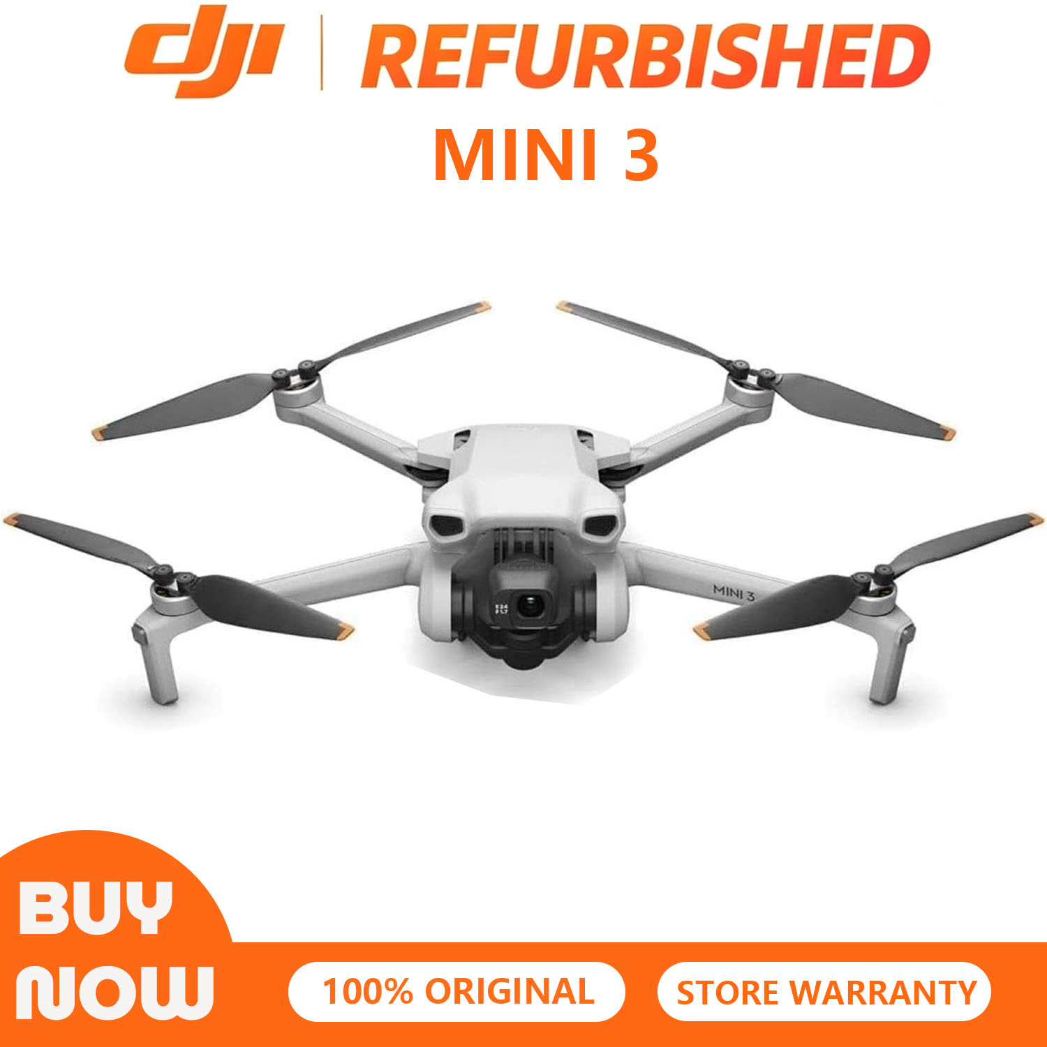 Refurbished Used DJI Mini 3 Dr - Drone Gimbal 3 Axis recension och pris