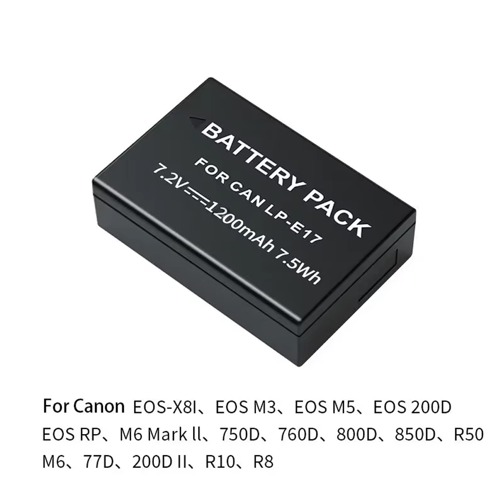 LED Dual Charger 1200mah LP-E1 - Canon Camera Eos R8 recension och pris
