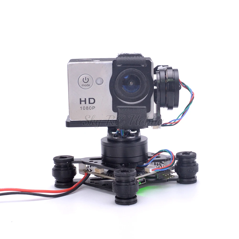 Lightweight 2-Axis / 3-Axis Br - Drone Gimbal For Gopro Hero recension och pris