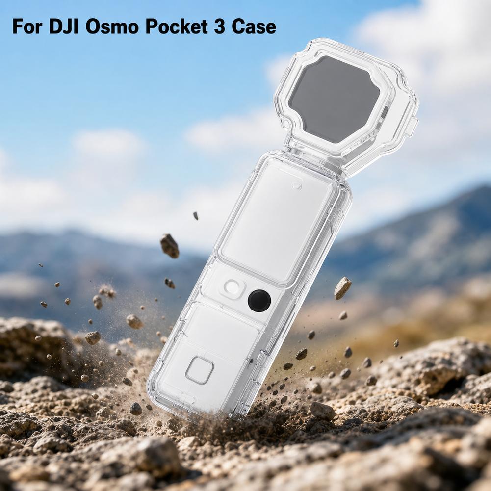 Clear PC Protective Hard Case  - Drone Gimbal Case recension och pris